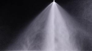 美泰噴霧--細水霧消防噴嘴噴頭噴霧效果