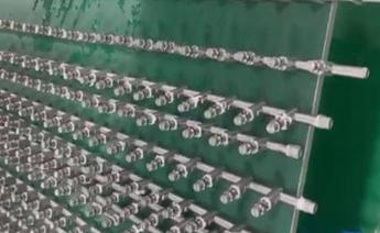 美泰噴霧-霧化噴嘴連桿安裝完成裝貨出貨展示